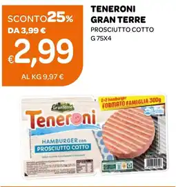 Ekom Teneroni Hamburger con Prosciutto Cotto offerta