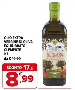 Iperal Olio extra vergine di oliva equilibrato Clemente offerta