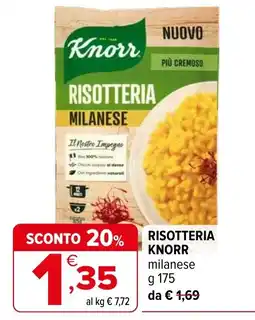 Iperal Risotteria Knorr milanese offerta
