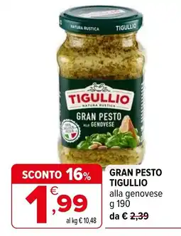 Iperal Gran Pesto Tigullio offerta