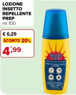 Iperal Lozione insetto repellente PREP offerta