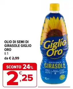 Iperal Olio di semi di girasole Giglio Oro offerta