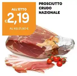 Ekom Prosciutto Crudo Nazionale offerta