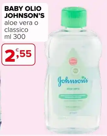 Baby Olio Johnson's aloe vera o classico