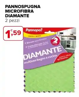 Iperal Pannospugna Microfibra Diamante offerta
