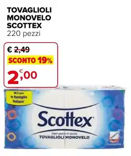 Iperal Tovaglioli Monoveло Scottex offerta