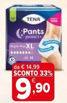 Iperal TENA Pants protect+ offerta