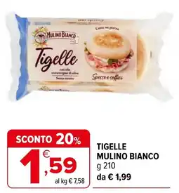 Iperal Tigelle Mulino Bianco offerta