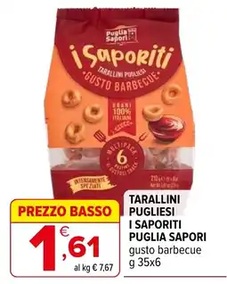 Iperal Tarallini Pugliesi I Sapori Saporiti offerta