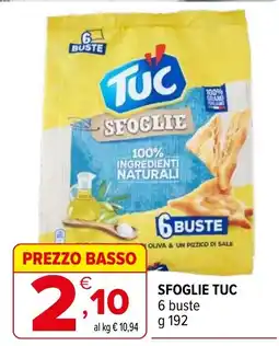 Iperal SFOGLIE TUC offerta