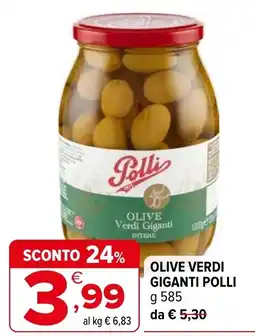 Iperal Olive Verdi Giganti Polli offerta