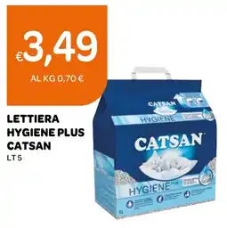 Ekom LETTIERA HYGIENE PLUS CATSAN offerta