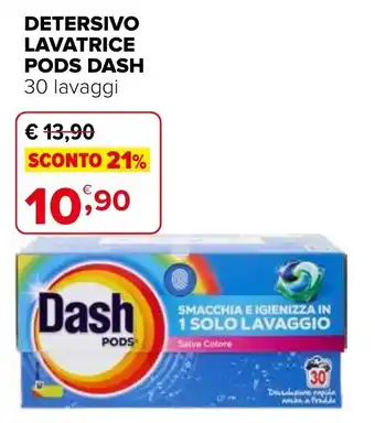 Iperal Detersivo lavatrice pods dash offerta