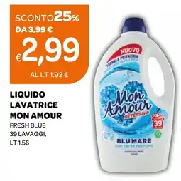 Ekom Liquido Lavatrice Mon Amour Fresh Blue offerta