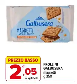 Iperal Frollini Galbusera maggetti offerta