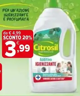 Iperal Additivo IGIENIZZANTE Citrosil offerta