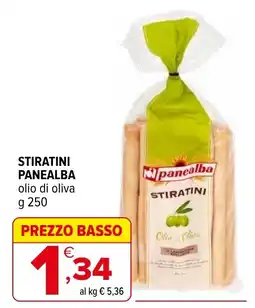 Iperal STIRATINI panealba offerta