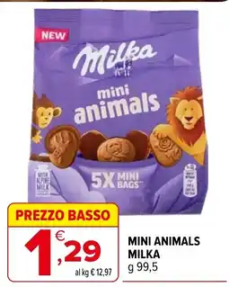Iperal MINI ANIMALS MILKA offerta