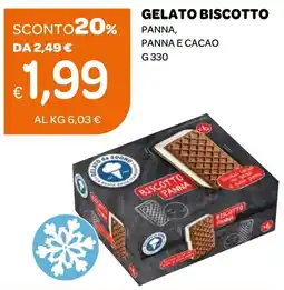 Ekom Gelato Biscotto offerta