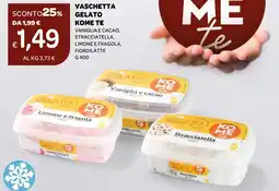 Ekom Vaschetta gelato Kome Te offerta
