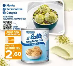 Iperal Nestlé il latte condensato L'originale offerta