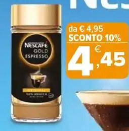 Iperal Nescafe Gold Espresso offerta