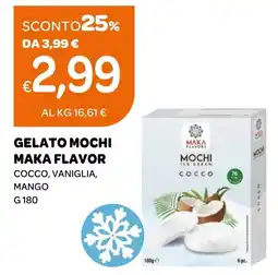 Ekom Gelato Mochi Maka Flavor offerta