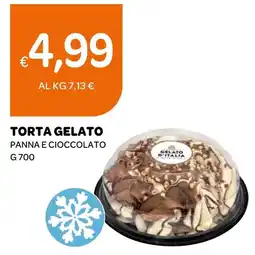 Ekom TORTA GELATO Panna e Cioccolato Gelato d'Italia offerta