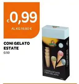 Ekom CONI GELATO ESTATE offerta