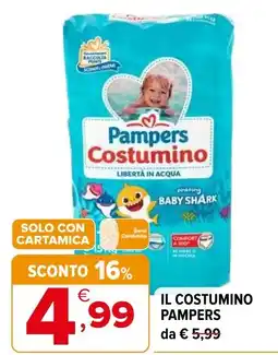 Iperal Pampers Costumino offerta