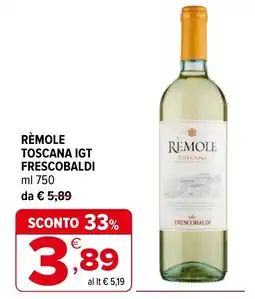 Iperal RÈMOLE TOSCANA IGT FRESCOBALDI offerta