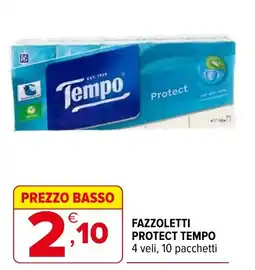 Iperal FAZZOLETTI PROTECT TEMPO offerta