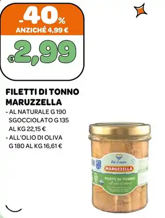Ekom Filetti di tonno Maruzzella offerta