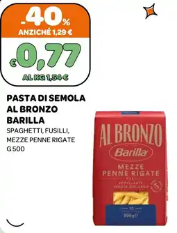 Ekom PASTA DI SEMOLA AL BRONZO BARILLA offerta