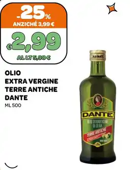Ekom Olio extra vergine terre antiche dante offerta