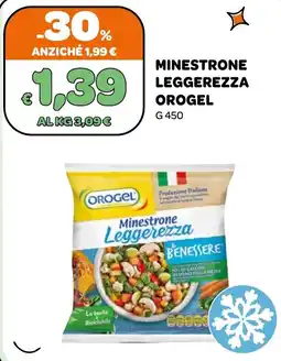 Ekom Minestrone Leggerezza OROGEL offerta
