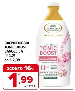 Iperal Bagnodoccia Tonic Boost L'Angelica offerta