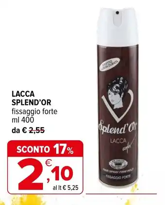 Iperal LACCA SPlend'OR offerta