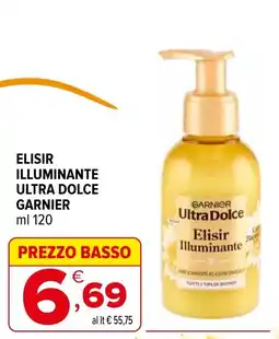 Iperal Garnier Elisir Illuminante Ultra Dolce offerta