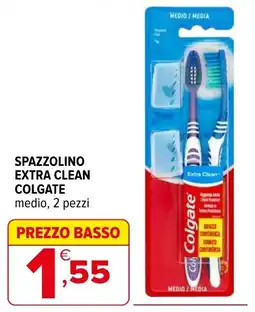Iperal Spazzolino Extra Clean Colgate offerta
