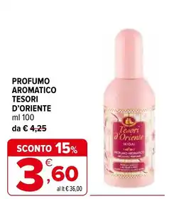 Iperal Profumo aromatico Tesori d'Oriente offerta