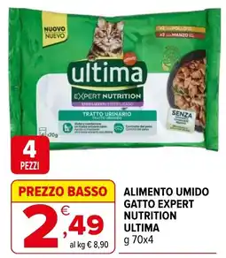 Iperal ALIMENTO UMIDO GATTO EXPERT NUTRITION ULTIMA offerta