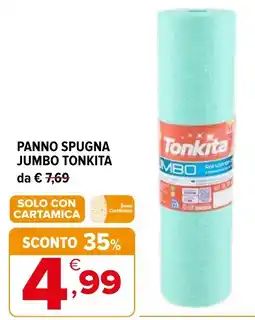 Iperal Panno Spugna Jumbo Tonkita offerta