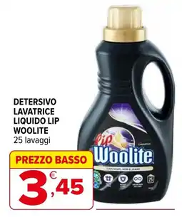 Iperal Detersivo Lavatrice Liquido Lip Woolite offerta
