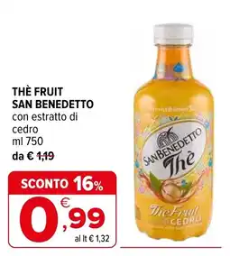 Iperal THÈ FRUIT SAN BENEDETTO offerta