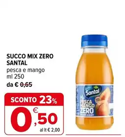 Iperal Succo Mix Zero Santal offerta