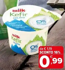 Iperal Milk kefir colato offerta