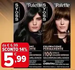 Iperal Palette Syoss offerta