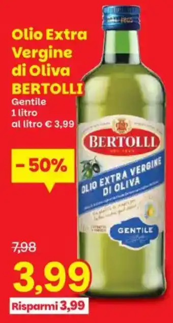 Olio Extra Vergine di Oliva BERTOLLI Gentile