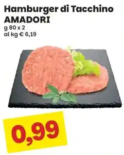 Prix Quality Hamburger di Tacchino AMADORI offerta